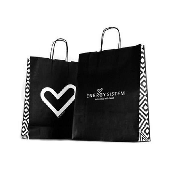 Energy Sistem 424566 Black,White Tote bag shopping bag