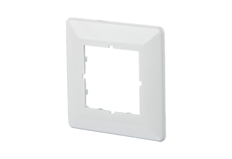 METZ CONNECT 816718-0101-I Pearl,White switch plate/outlet cover