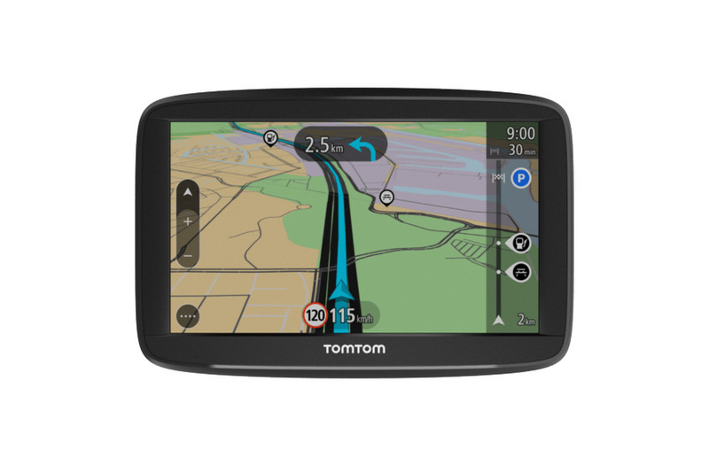 TomTom START 52 Tragbar / Fixiert 5Zoll Touchscreen 235g Schwarz Navigationssystem