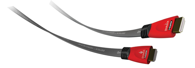 Gioteck XC-3 1.8м HDMI HDMI Черный, Красный