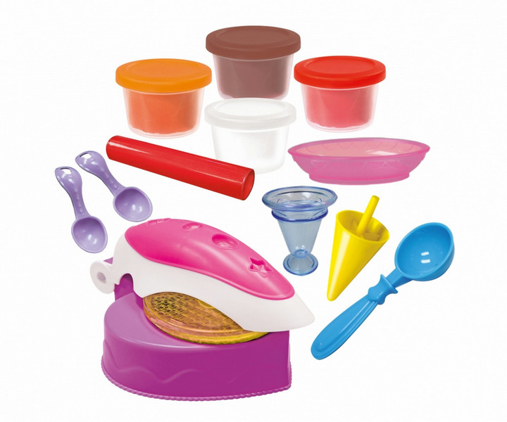 Simba Dough Set Sweet Icecream Modeling dough Коричневый, Оранжевый, Красный, Белый