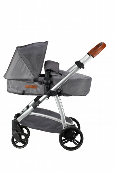 X-adventure 07749 Traditional stroller 1seat(s) Black,Grey,Silver pram/stroller