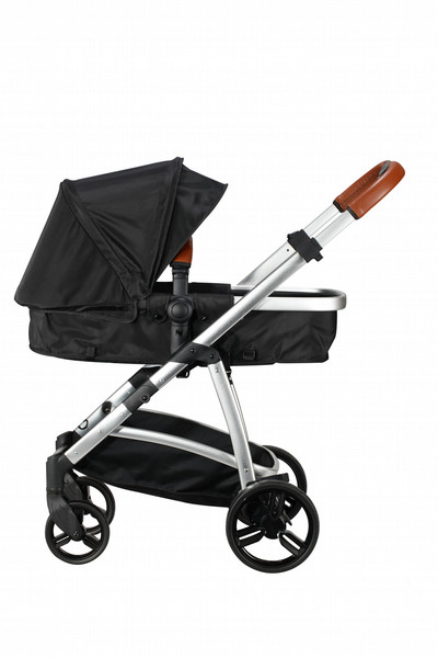 X-adventure 07748 Traditional stroller 1seat(s) Black,Silver pram/stroller