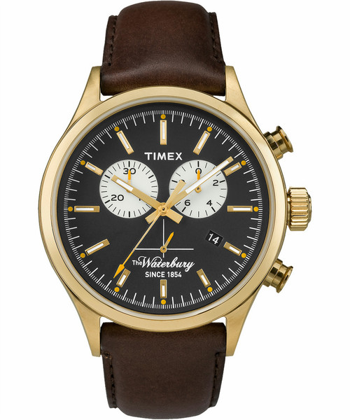 Timex TW2P75300 Wristwatch Male Quartz Gold watch