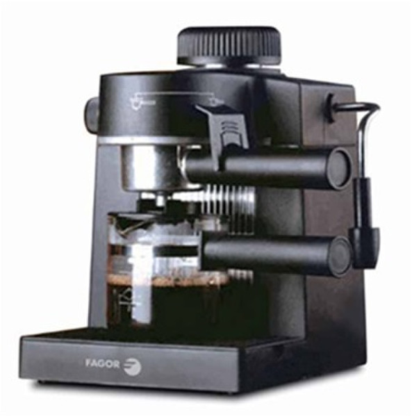 Fagor CR-750 Espressomaschine Schwarz, Edelstahl Kaffeemaschine