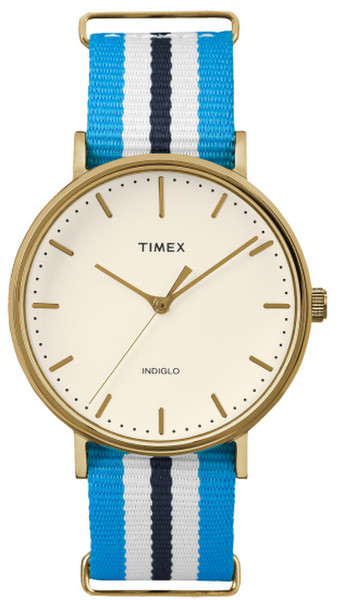 Timex TW2P91000 Wristwatch Male Quartz Gold watch