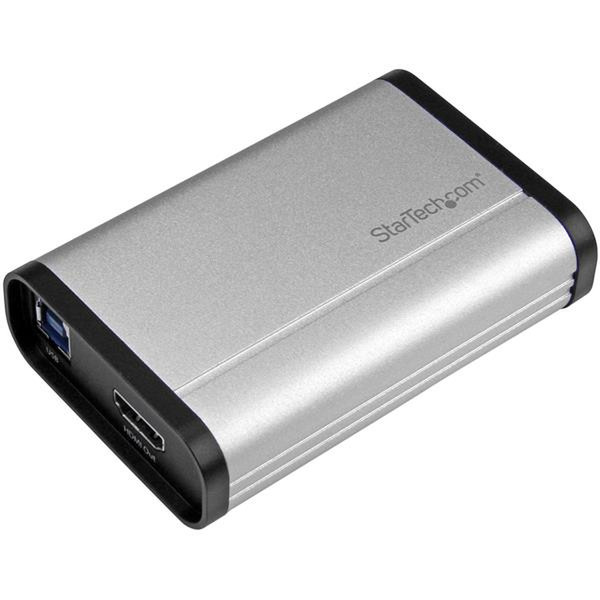 StarTech.com USB 3.0 Capture Device for High-Performance HDMI Video - 1080p 60fps - Aluminum
