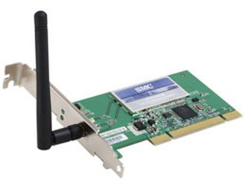 SMC EZ Connect g Wireless PCI Card Internal 108Mbit/s networking card