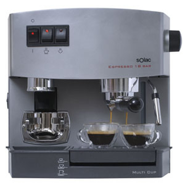 Solac C304G2 Espresso machine 50cups Titanium