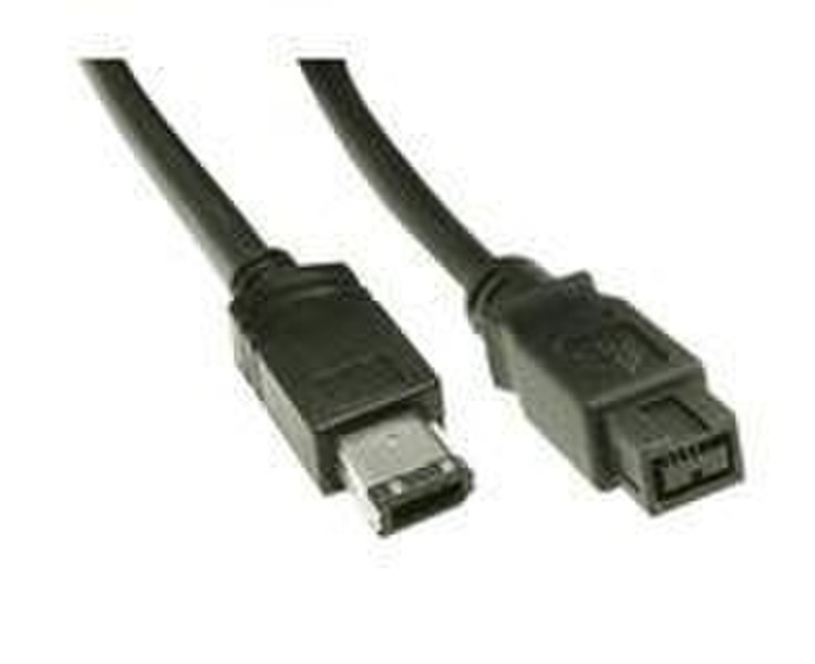 Microconnect FireWire 9P-6P 4.5m M-M 4.5м Черный FireWire кабель