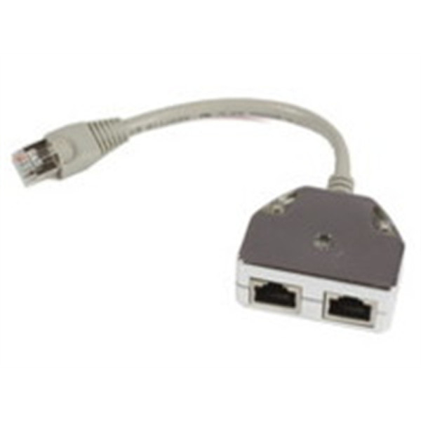 Microconnect MPK420 RJ45 2xRJ45 Grey cable interface/gender adapter