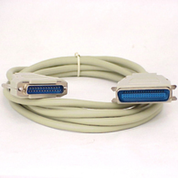 Microconnect Parallel DB25-CEN36 1m M/M 1m Grau Druckerkabel