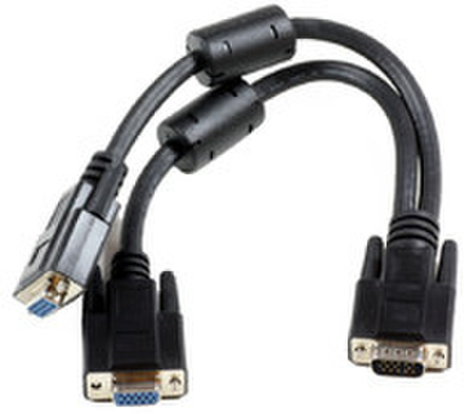 Microconnect MONG2HB 0.3м VGA (D-Sub) VGA (D-Sub) Черный VGA кабель