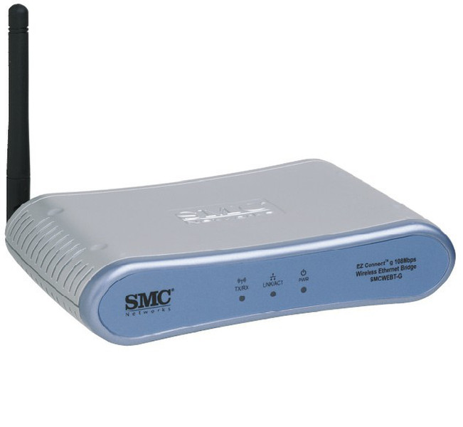 SMC EZ Connect g Wireless Ethernet Bridge 108Мбит/с