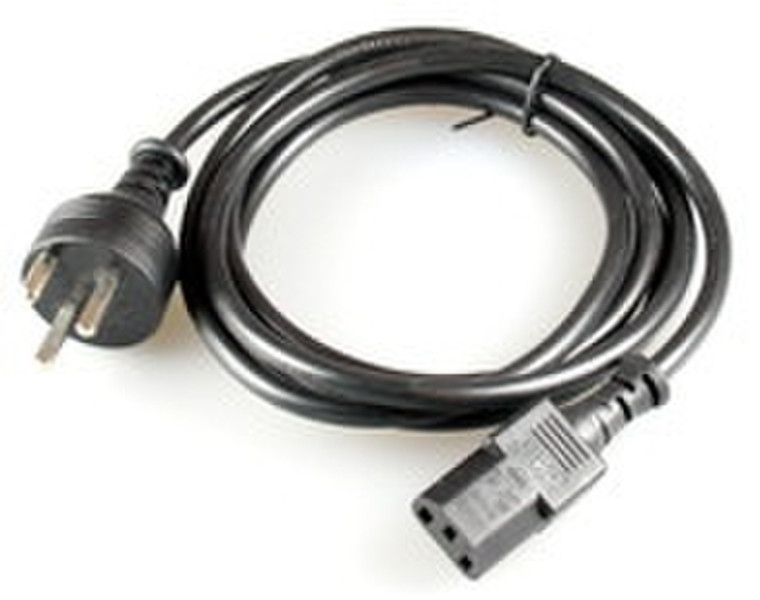 Microconnect PE120418 1.8m Power plug type K IEC320 Black power cable