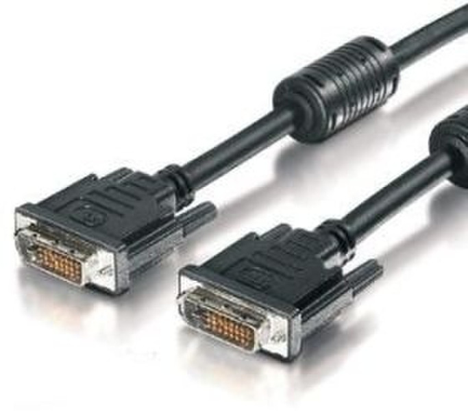 Uniformatic DVI-D 24+1 - 5M 5m DVI-D DVI-D Black DVI cable