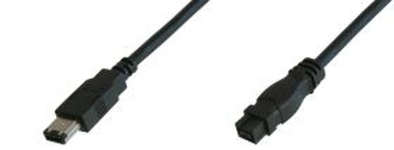 Uniformatic Firewire 800 6-9 3M 3м Черный FireWire кабель