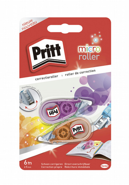 Pritt 5410091323998 6m 2pc(s) correction tape