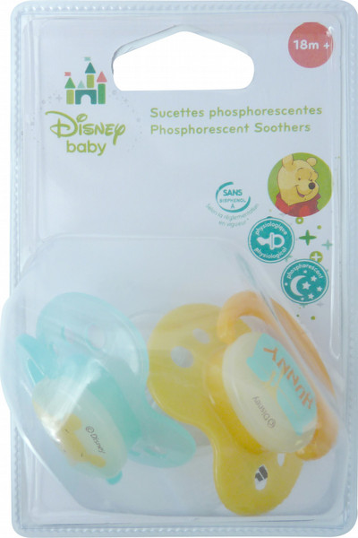 Disney Baby 30170013 Night baby pacifier Силиконовый Разноцветный соска-пустышка