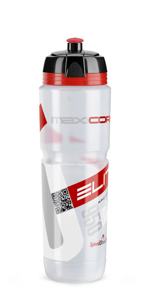 Elite MaxiCorsa 950ml Polyethylen Schwarz, Rot, Durchscheinend, Weiß Trinkflasche