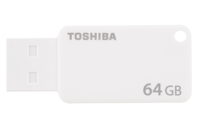 Toshiba TransMemory U303 64ГБ USB 3.0 Белый USB флеш накопитель