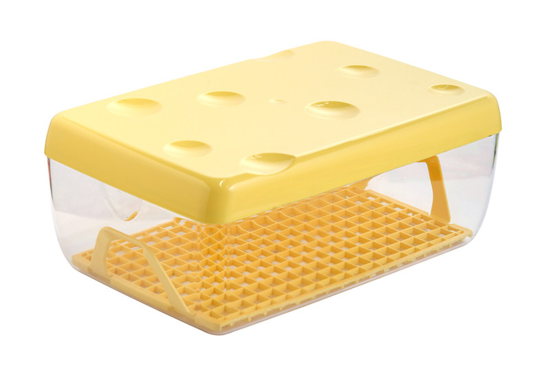 Snips 021396 Прямоугольный Коробка 3л Прозрачный, Желтый 1шт емкость для хранения еды
