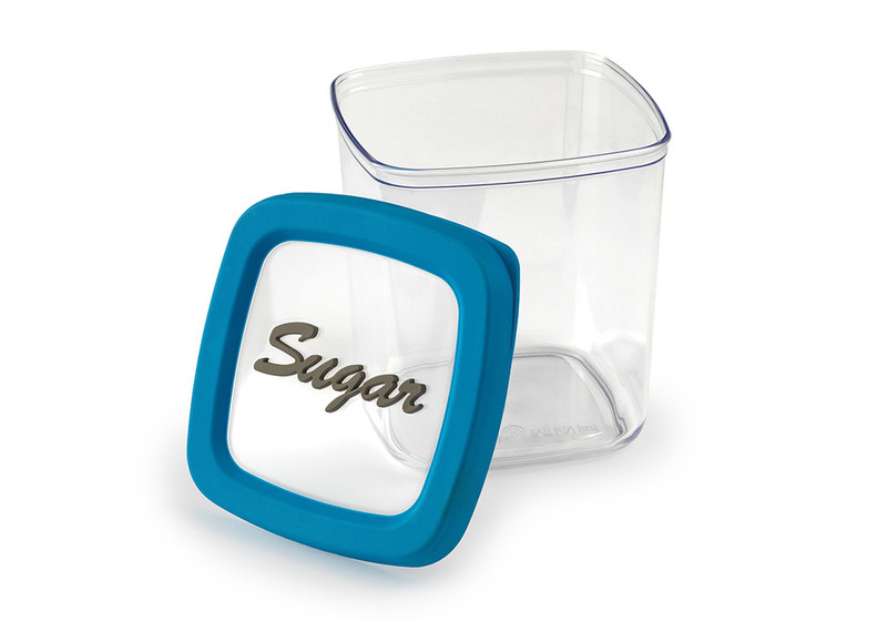 Snips 021421 Емкость для хранения сахара 1л Прорезиненный кухонная емкость для хранения