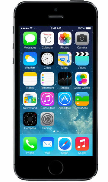 Forza Refurbished Apple iPhone 5S 4G 16GB Schwarz