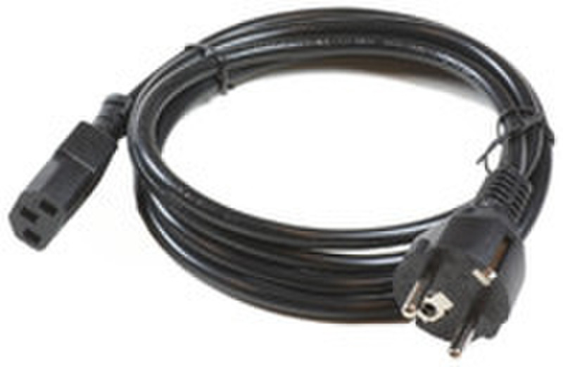 Microconnect Power Cord 2.5m IEC320 2.5m Schwarz Stromkabel