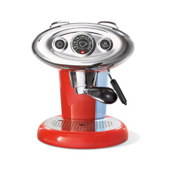 Illy X7.1 Iperespresso Freestanding Semi-auto Pod coffee machine 1L Red,Stainless steel
