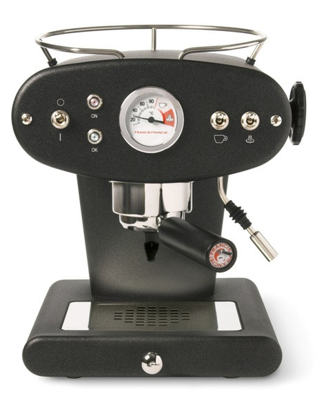 Illy X1 GROUND Espresso machine 1л Черный