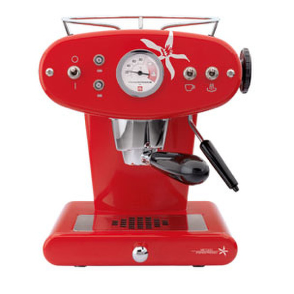 Illy X1 Iperespresso Pod coffee machine 1L Red,Stainless steel