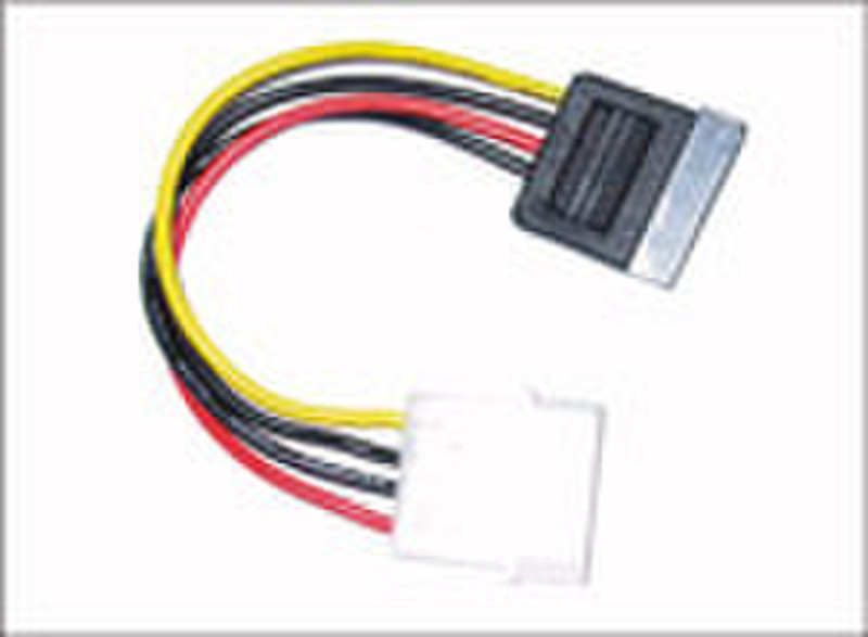 Microconnect SATA Power 4pin-15pin 0.2м кабель питания