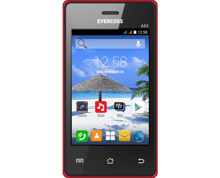 Evercoss A53 0.5GB Red
