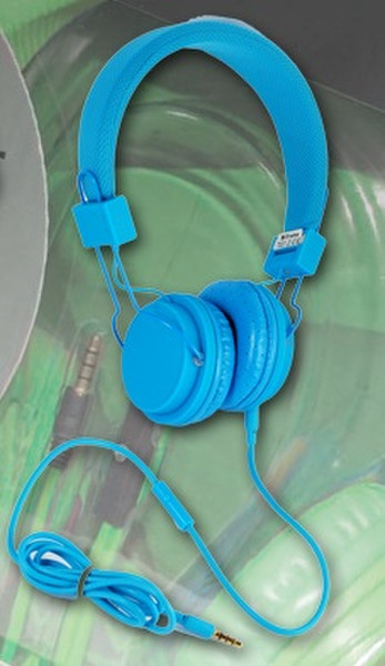 Xtreme 33661B Binaural Head-band Blue mobile headset