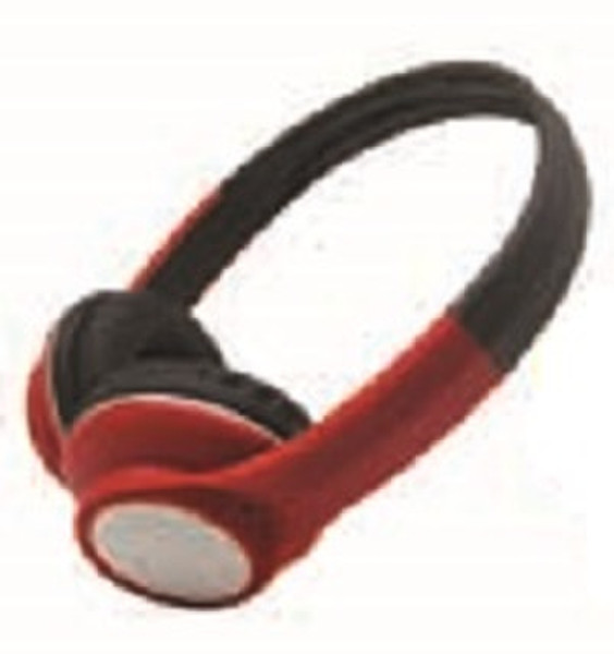 Xtreme Nassau Binaural Kopfband Schwarz, Rot