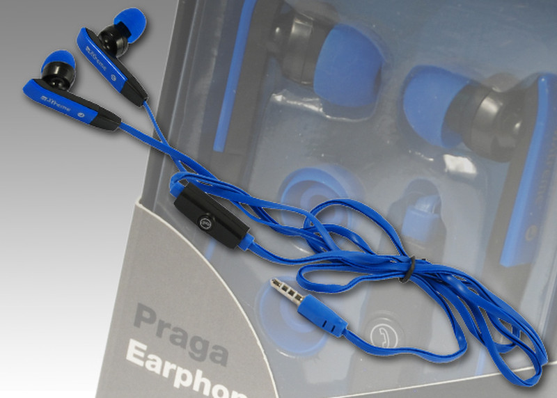 Xtreme 40186B Binaural In-ear Blue mobile headset