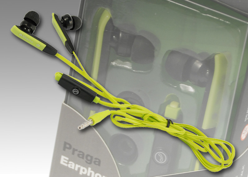 Xtreme 40186G Binaural In-ear Green mobile headset