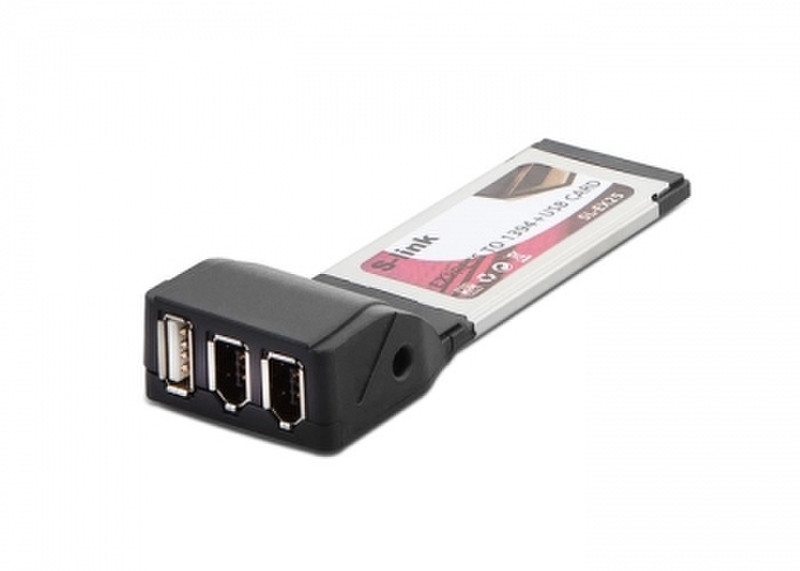 S-Link SL-EX25 Внутренний IEEE 1394/Firewire,USB 2.0