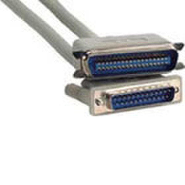 Microconnect Printer DB25-CEN36 3m M/M 3м Белый кабель для принтера