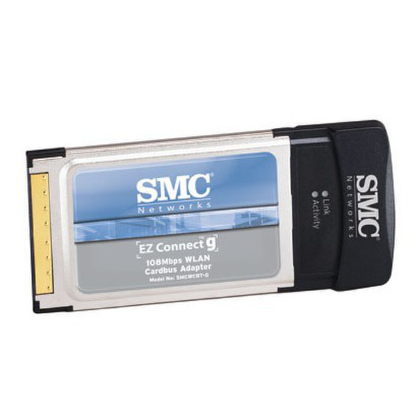 SMC EZ Connect g Wireless Cardbus Adapter Внутренний 54Мбит/с сетевая карта