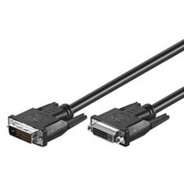 Microconnect DVI-D/DVI-D 5m 5m DVI-D DVI-D Black DVI cable