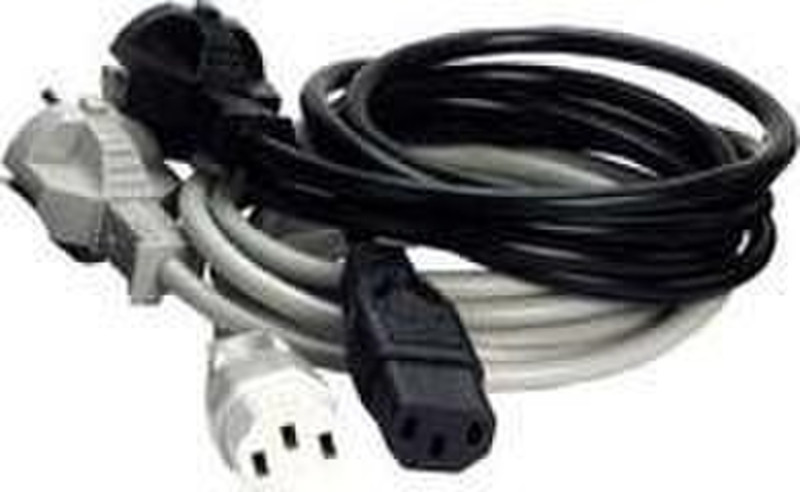 Microconnect Power Cord 1.8m IEC320 1.8м Серый кабель питания