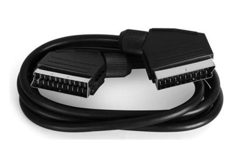 Nilox NX090704102 2m SCART (21-pin) SCART (21-pin) Schwarz SCART-Kabel