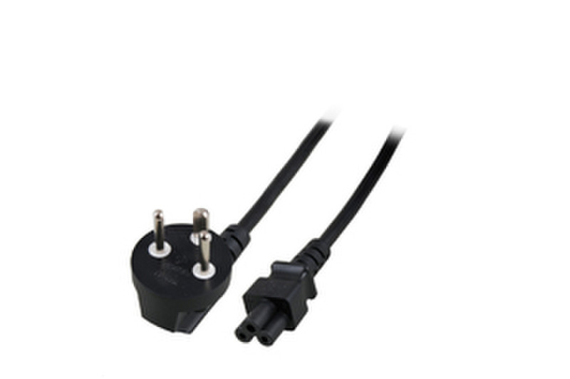 Microconnect PE120818 1.8m C5 coupler Black power cable