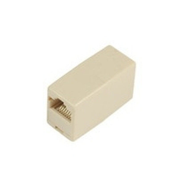Microconnect RJ45-RJ45 F/F RJ45 RJ45 Beige cable interface/gender adapter