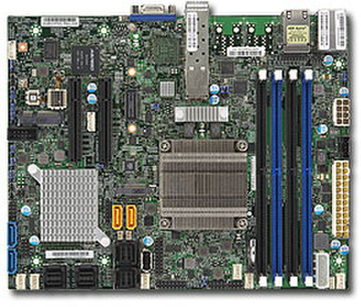 Supermicro X10SDV-4C-7TP4F BGA1667 FlexATX материнская плата для сервера/рабочей станции