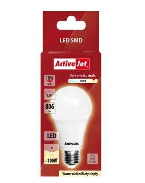 ActiveJet AJE-HS2827W 10Вт E27 Теплый белый LED лампа