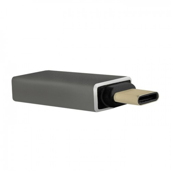 Qoltec 50479 USB 3.0 Type C USB Type  A Aluminium