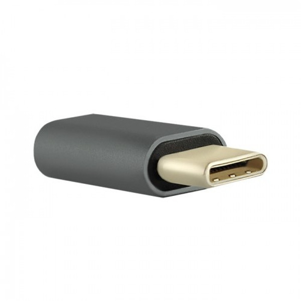 Qoltec 50478 USB 2.0 Type C micro USB Type B Алюминиевый кабельный разъем/переходник